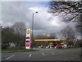 SJ9594 : Shell filling station on Dowson Road. by Gerald England