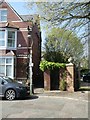 The corner of Barnardo Road and St Leonard