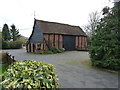 Timber & brick barn at Barnfields Farm