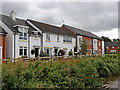 Recent housing in Weston, Staffordshire