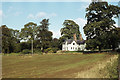 SU5667 : East Lodge, near Hallcourt Farm, Woolhampton by Colin Park