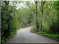 SO9775 : Alvechurch Highway steep descent to bridge over the Marlbrook by Roy Hughes