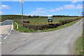 The A760 road at Auchencloigh