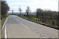 The A760 road approaching Kilbirnie