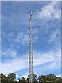 Communications mast near Salt in Staffordshire