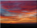 Sunset over Keenley Fell