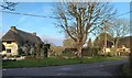 Houses in Sutton Lane, from Duck End