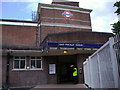 TQ2789 : East Finchley Station rear entrance by David Howard