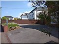 A new wall and an old wall, Magdalen Road, Exeter