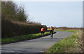 SE6764 : Cyclists on Moor Lane by JThomas