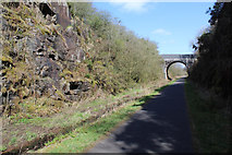 NS3357 : Lochwinnoch Loop Line cycle path by Thomas Nugent