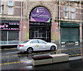 Locked entrance to Newport Market