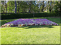 Square flower bed, Kirkstall Abbey