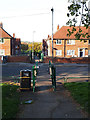 Path crossing Broadlea Street