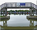 Marina entrance near Hinckley in Leicestershire