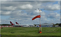 NS4766 : Virgin Atlantic aircraft parked at Glasgow Airport by Thomas Nugent