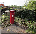 Queen Elizabeth II pillarbox, Llantarnam Park Way, Cwmbran