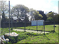 SE2440 : Cookridge cricket ground - training net by Stephen Craven