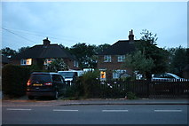 TL3249 : Houses on Ermine Way, Arrington by David Howard