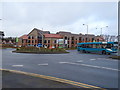 Roundabout on the A518, Stafford