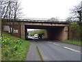 M6 bridge over the A518, Stafford