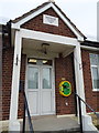 Entrance to Derrington Village Hall