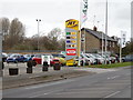 Fuel prices, service station on Beverley Road, Driffield