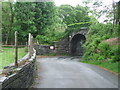 Disused Railway Bridge Over Minor Road