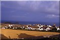 Early morning angry light at Rhossili