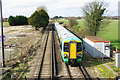 Eastbound train arriving at Goring-by-Sea station, 2010