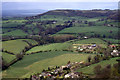 On North Nibley Monument - view towards Hunt