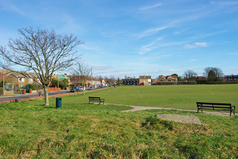 Monks Recreation Ground, Lancing © Robin Webster cc-by-sa/2.0 ...