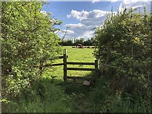 SP9245 : Stile on the path to Gumbrill's Farm by Philip Jeffrey
