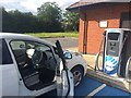 EV rapid charging point at Holiday Inn Express, Colchester