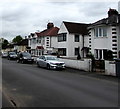 Houses and cars, Blaen-y-pant Crescent, Newport