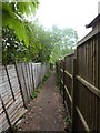 Path from Haslemere Playing Fields to Denbigh Road