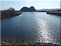 Old tidal basin of shipyard