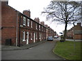 Terraced houses on Tilford Road, Newstead