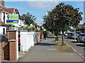 Pavement along Great West Road (A4)