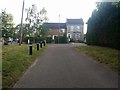 The entrance to Victoria Park on Long Lane