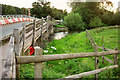 Bridge under repair, Tilford