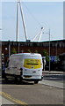 Cottrell Park Antique Fair van, Kingsway, Newport