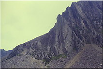 SH7013 : The Cyfrwy Arete in profile by Richard Law