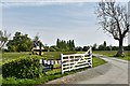 Bedfield: White House Farm entrance