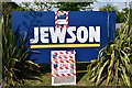 Monk Soham: Jewsons sign