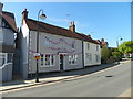 Dragon Street decked out for the VE Day celebrations