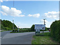 Sign for Willow Park farm shop