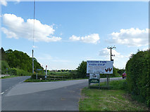 SE4035 : Sign for Willow Park farm shop by Stephen Craven