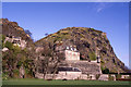 Buildings at base of Dumbarton Rock