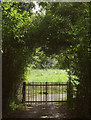 Entrance to sewage works, Bow Road